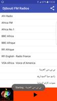 Djibouti Radios Affiche