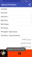 Djibouti Radios capture d'écran 2