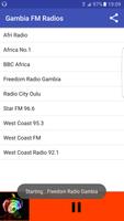 Gambia FM Radios Affiche
