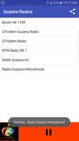 Guyana Radios Affiche