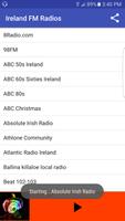 Irlande radios FM Affiche