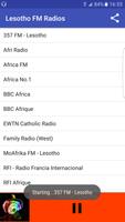 Lesotho FM Radios โปสเตอร์