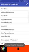 Madagascar Radios Affiche