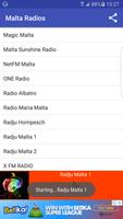 Malta Radio Stations captura de pantalla 2
