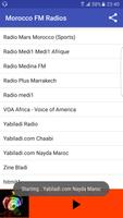 Morocco FM Radios captura de pantalla 1