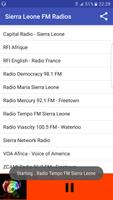 Sierra Leone FM Radios imagem de tela 3