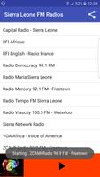 Sierra Leone FM Radios Cartaz