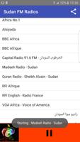 Sudan FM Radios capture d'écran 3