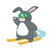 Ski Rabbit - Fun Sports Game-APK