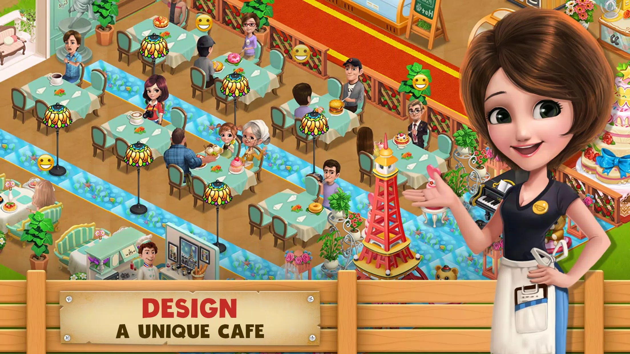 Cafeland - Jogo de Restaurante - Baixar APK para Android