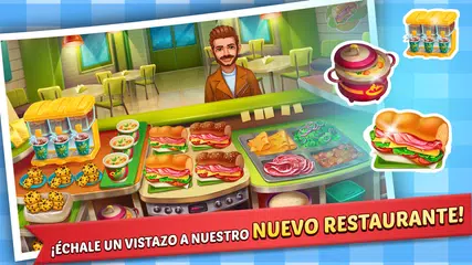 Descargar APK de Fiebre del patio de comidas: hamburguesa 3
