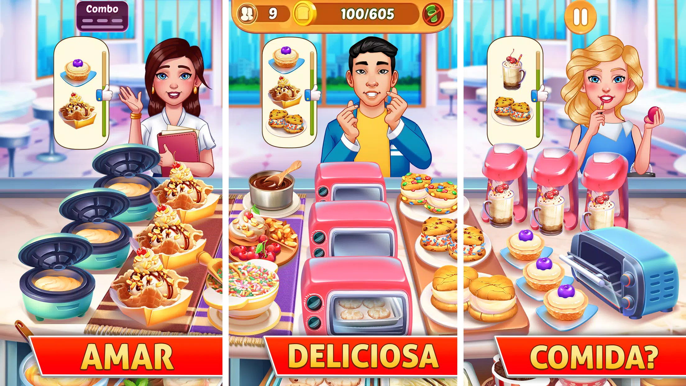 Baixar Jogos de Cozinha Comida Fever & Craze no Android, APK grátis versão  mais recente