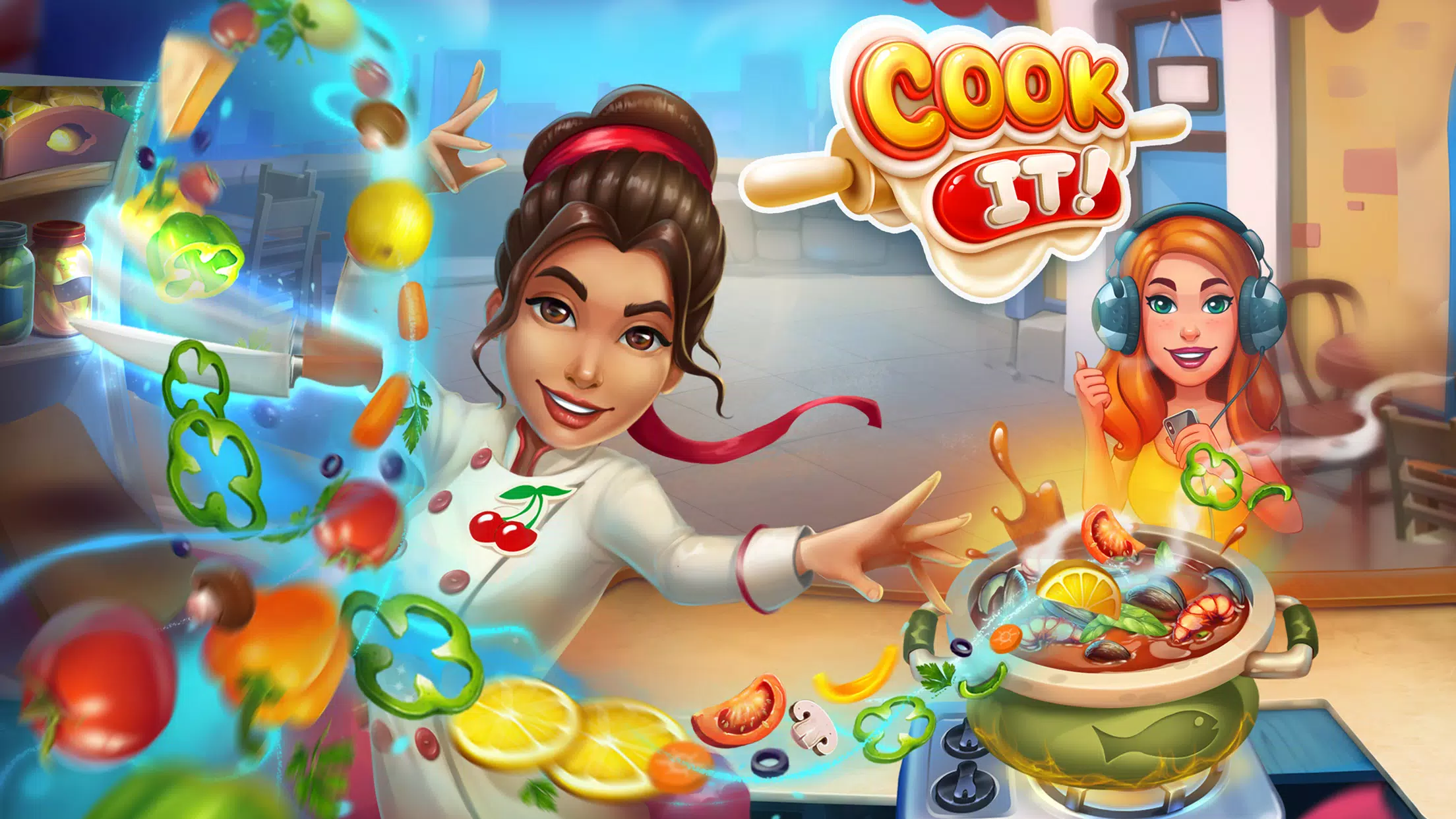 Download do APK de Cook It - jogos de cozinhar para Android