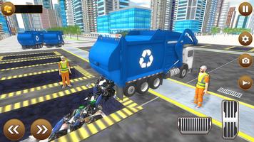 Garbage Dump Truck Driver स्क्रीनशॉट 1