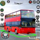 American Bus Simulator Game 3D आइकन