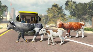 Crazy City Goat Simulator स्क्रीनशॉट 1