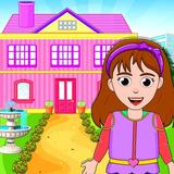 My Family Town Doll House Game