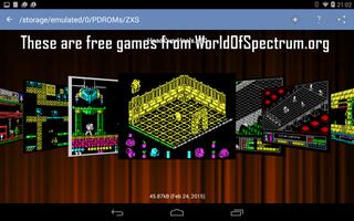 برنامه‌نما Speccy+ ZX Spectrum Emulator عکس از صفحه