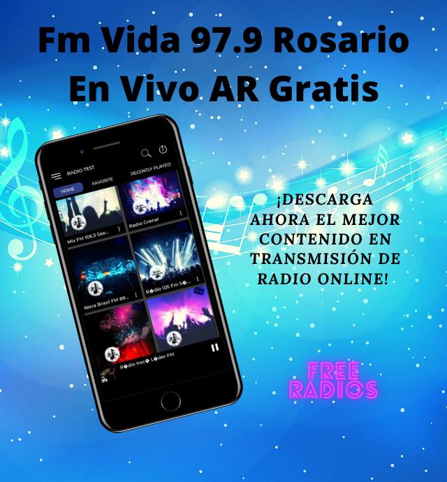 Descarga de APK de Fm Vida 97.9 Rosario En Vivo AR Gratis para Android