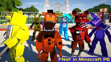 FNAF Minecraft Mod ภาพหน้าจอ 1