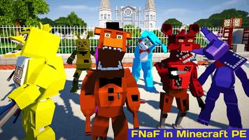 FNAF Minecraft Mod 截图 1
