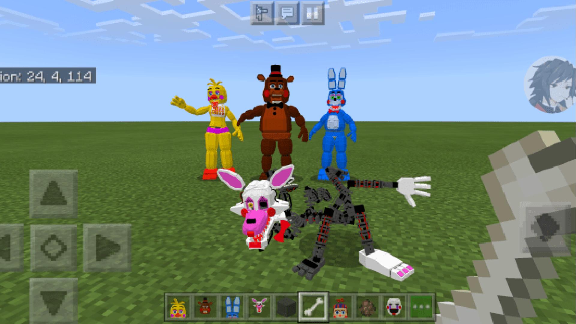 FNaf security breach MCPE 1.1 Free Download