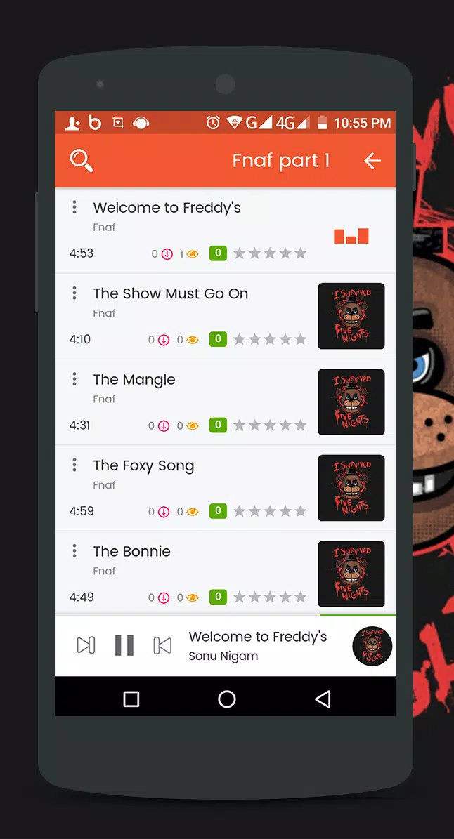 About: Lyrics FNAF 1 2 3 4 5 6 Songs Free (Google Play version