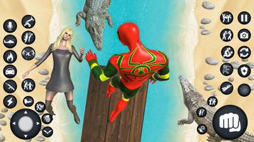 spider hero-gevechtsspel screenshot 2