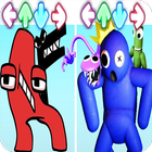 FNF Vs Rainbow Alphabet MOD icono