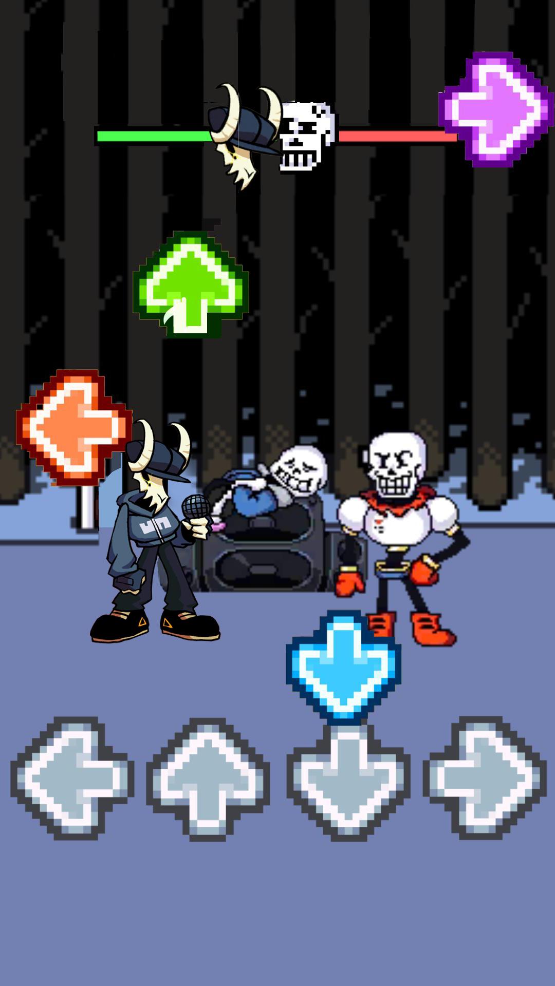 Awesome Undertale Battle Friday Sans Night Funkin Music Player