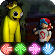 Download Yellow Rainbow Friends FNF Mod android on PC