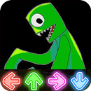 Rainbow Friends Green Mod FNF APK