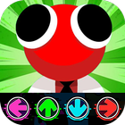 Icona Rainbow Friends Red FNF Mod