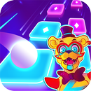 Security Breach Neon Tiles Hop APK