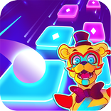 Security Breach Neon Tiles Hop