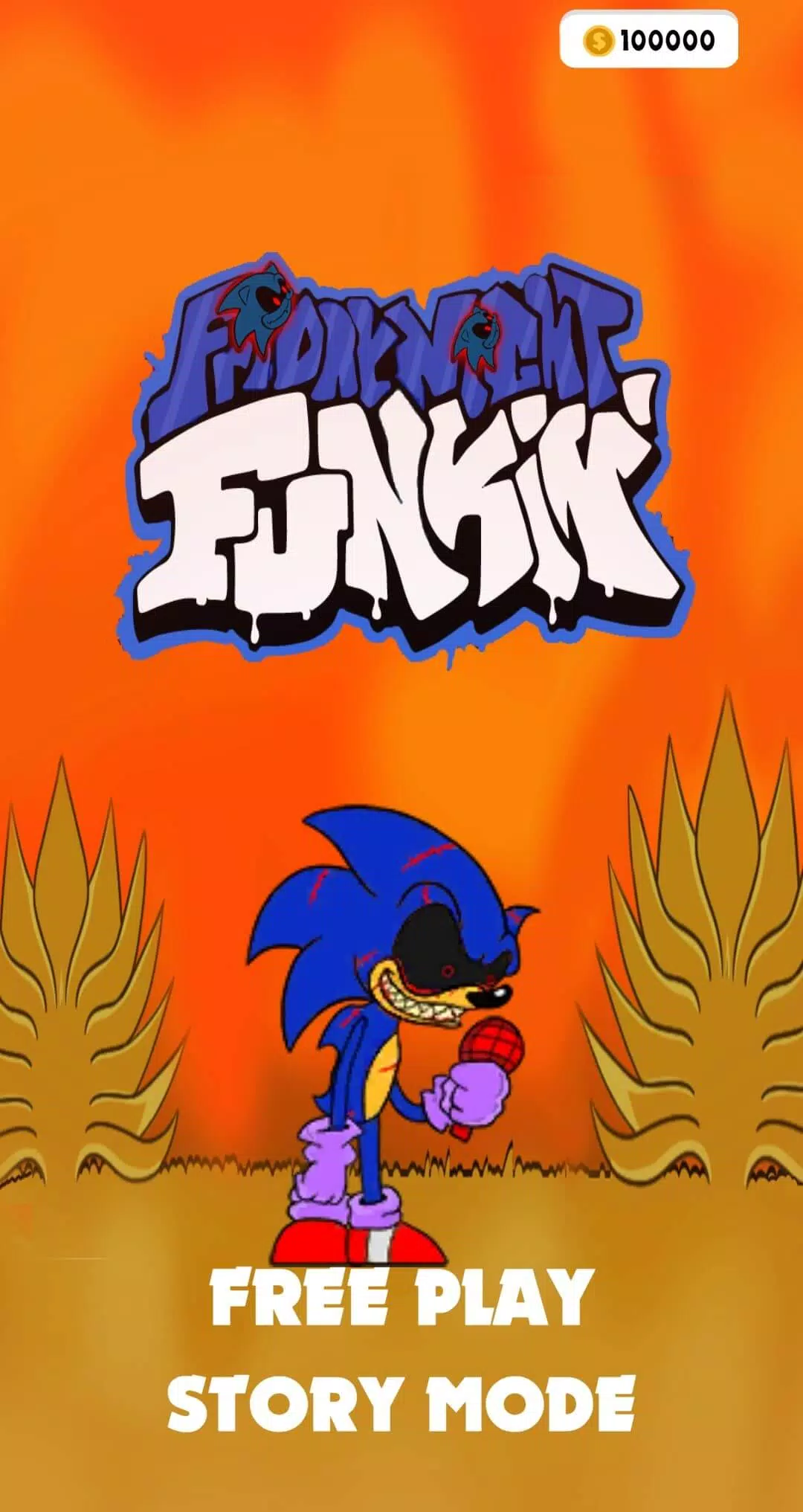 Download Sonic.EXE FNF v2 APK for android free