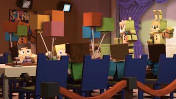 FNaF Animatronic for Minecraft Plakat