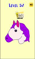 Unicorn Draw One Part Plakat