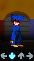 Huggy Wuggy Playtime FNF Mod постер