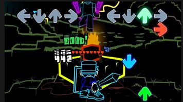 fnf vs herobrine mod full week скриншот 3