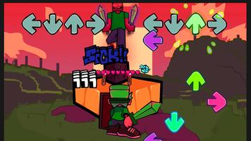 fnf vs herobrine mod full week скриншот 1
