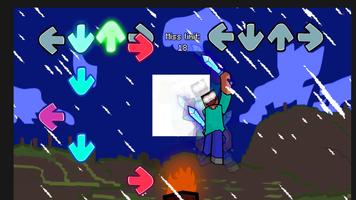 fnf vs herobrine mod full week скриншот 2