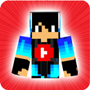 APK Youtuber Skins for Minecraft