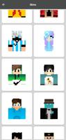 Youtuber Skins for Minecraft Ekran Görüntüsü 1