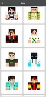 Youtuber Skins for Minecraft Ekran Görüntüsü 2