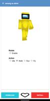 Among us Skins for Minecraft 截图 2