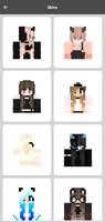 Girls Skins for Minecraft PE Cartaz