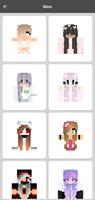 Girls Skins for Minecraft PE اسکرین شاٹ 1