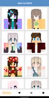 Kawaii Skins for Minecraft PE 海报