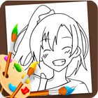 Anime Coloring Book আইকন